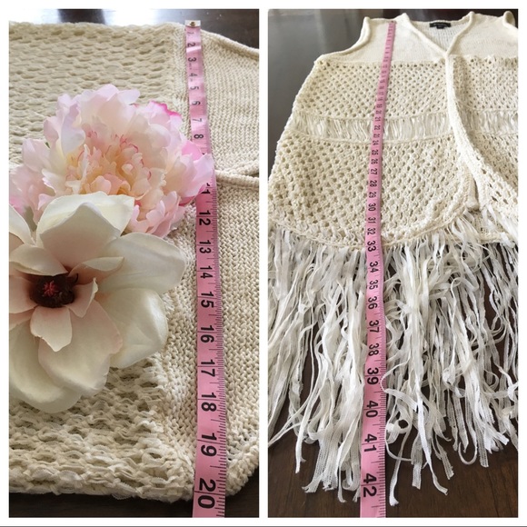 {B Design}❤️Fringe-with-Benefits❤️Extra Long Vest - Picture 7 of 8